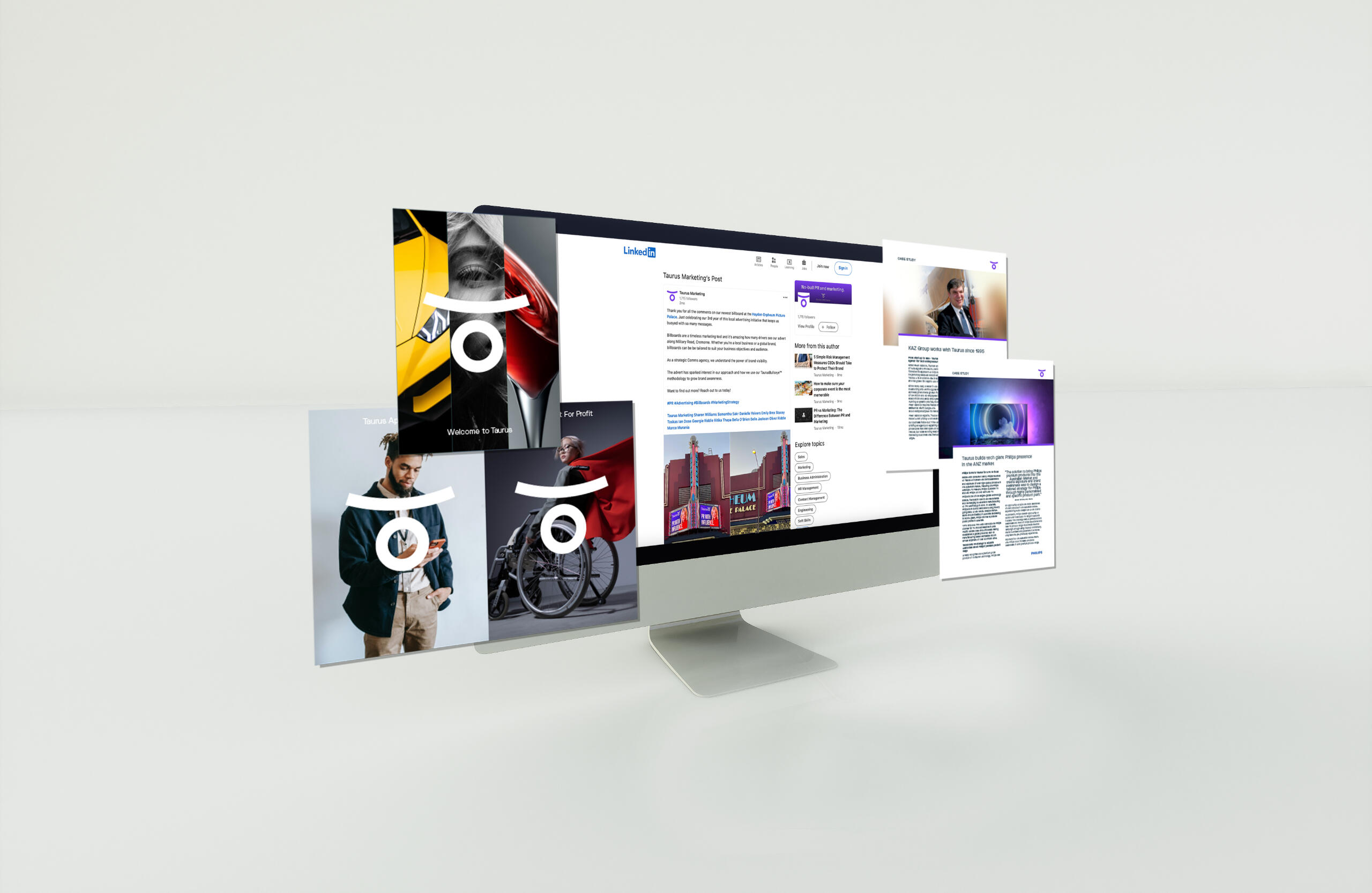 Click to view Taurus Marketing case studies