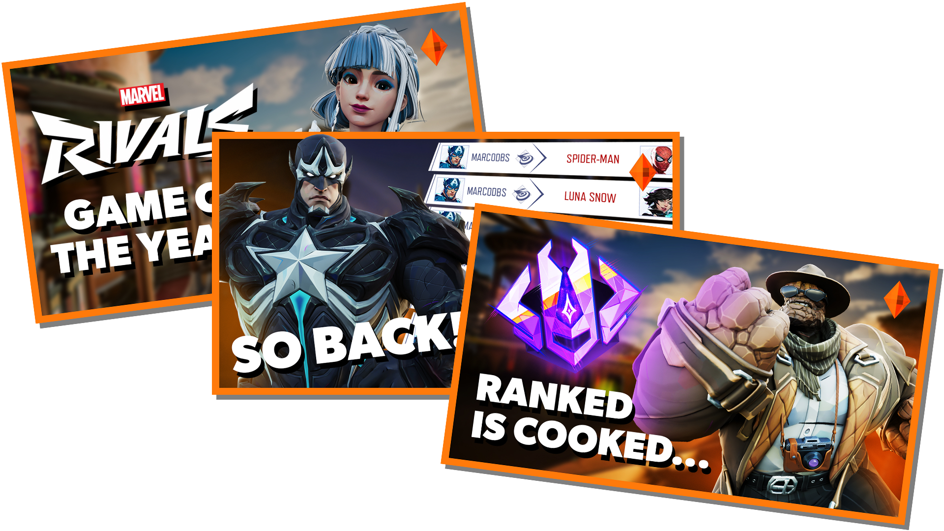 Marvel Rivals Thumbnails